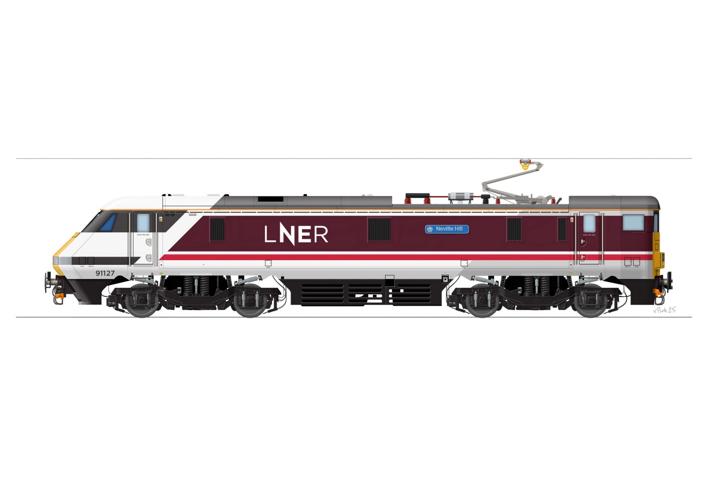 LNER print