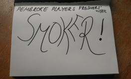 Freshers' Week Smoker 2019