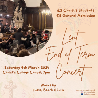 Lent End of Term Concert